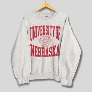 Vintage University of Nebraska Sweatshirt, Retro Nebraska Cornhuskers Shirt Tee